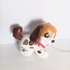 VTech Walk&Talk Woof Puppy Sing-Pull-Along Toy For Toddlers